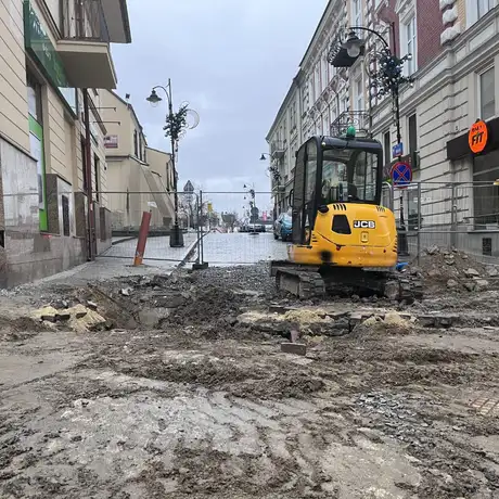 Przebudowa ul. Grunwaldzkiej w Rzeszowie [grudzień 2023] - fot 7